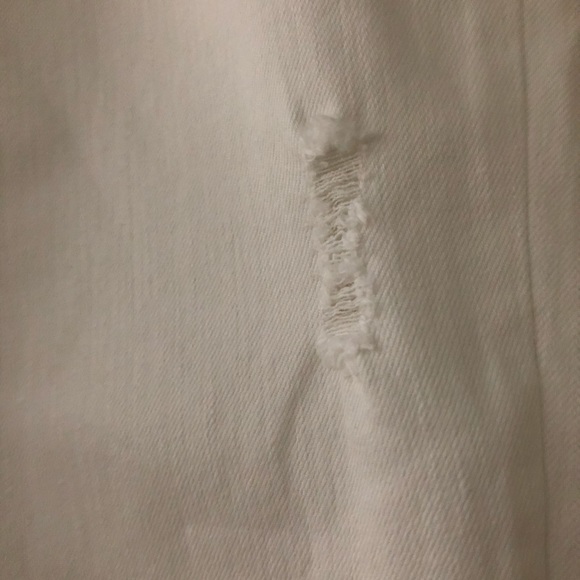 SPANX White Distressed Skinny Jeans - Picture 10 of 10